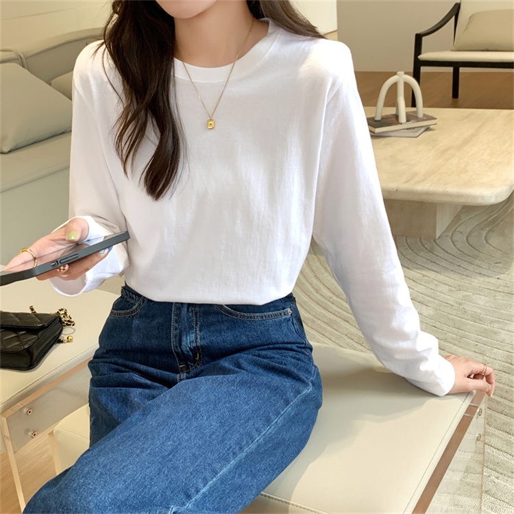 NRVP Áo Thun Nữ Dài Tay Thời Trang Hàn Quốc 2023