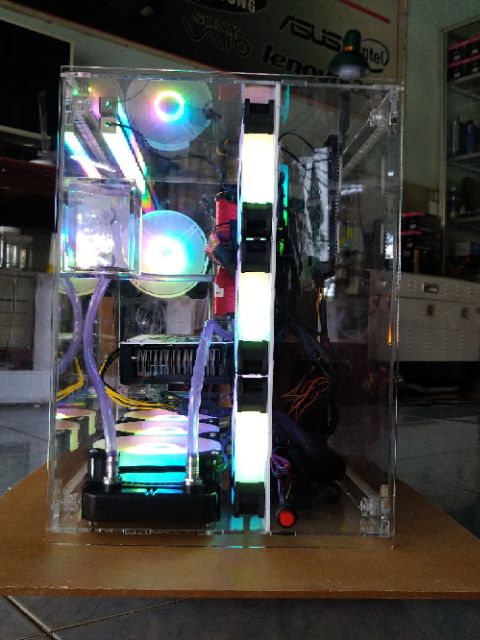 Vỏ case máy tính độc đáo - trong suốt cực đẹp - mẫu V3 | BigBuy360 - bigbuy360.vn