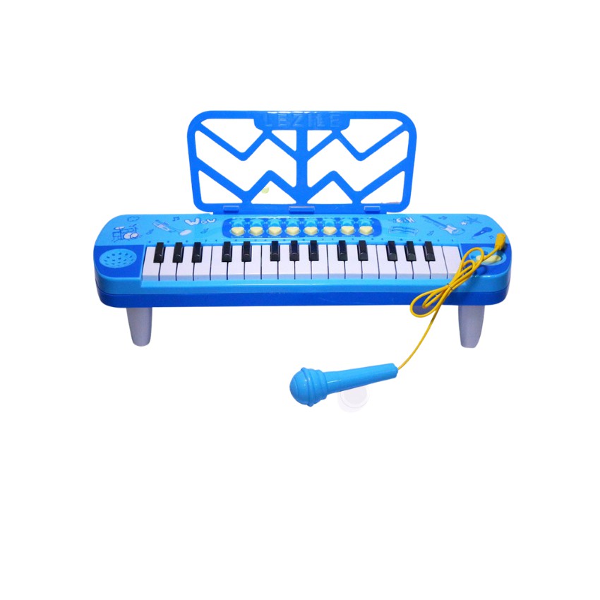 Đồ Chơi Đàn Organ Có Mic KINPOW Cho Bé Tập Làm Nhạc Sĩ, Phát Nhạc Nhiều Giai Điệu Dễ Thương
