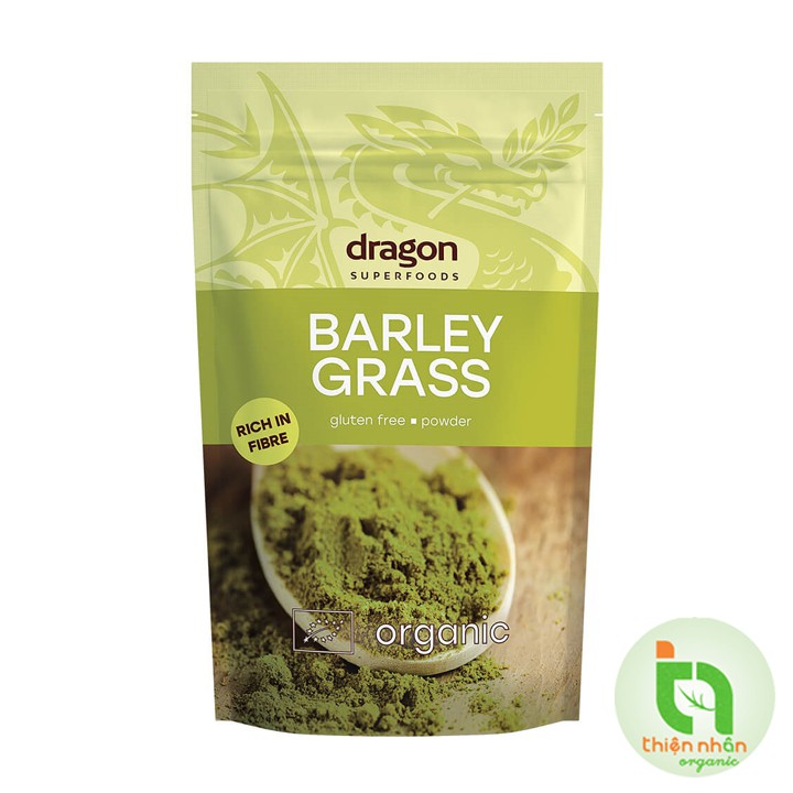 Bột cỏ lúa mạch hữu cơ Dragon Superfoods 150g - Barley grass