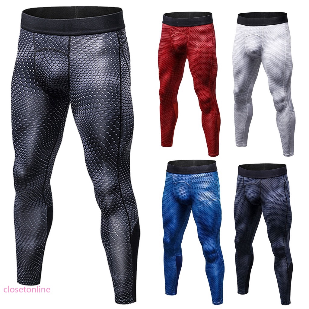 Quần legging thể thao nam định hình dáng ôm quyến rũ