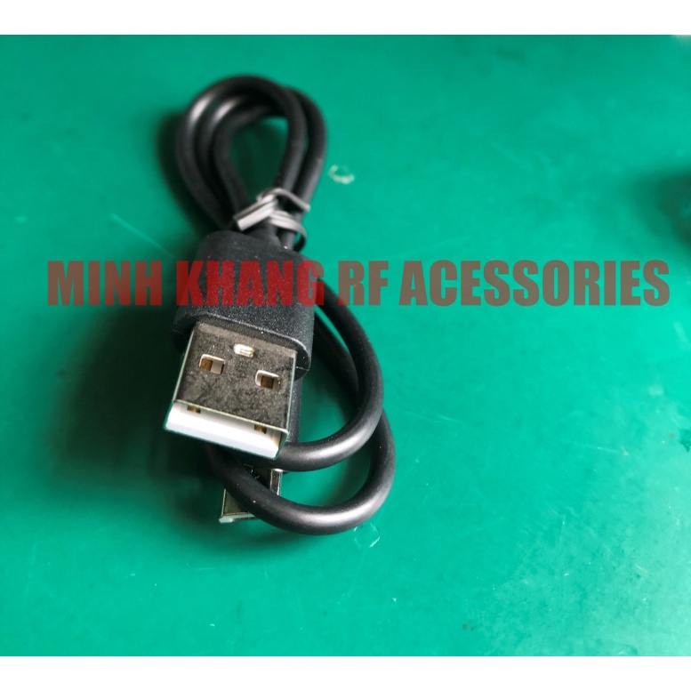 Dây cáp sạc Micro cho điện thoại, tai nghe bluetooth USB 2.0 ra USB micro 30cm