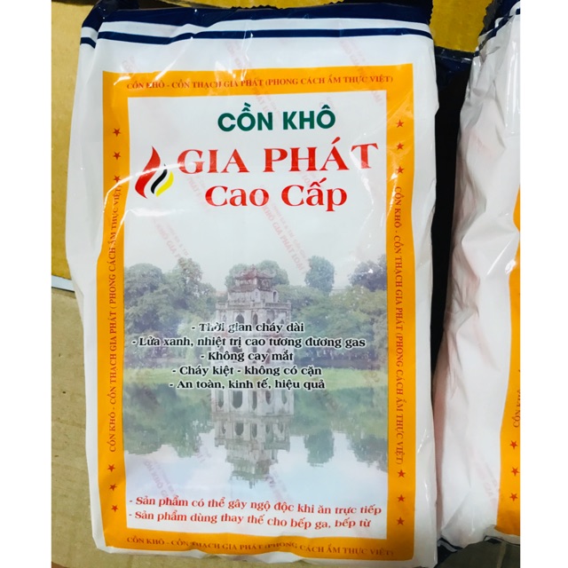 Túi cồn khô gia phát cao cấp 1 kg (trong có 4 viên)