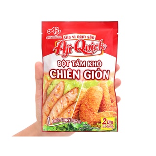 [Combo 10 gói] Bột tẩm khô chiên giòn Aji-Quick