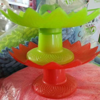 Dĩa chưng trái cây nhỏ bằng nhựa rẻ ( màu ngẫu nhiên)