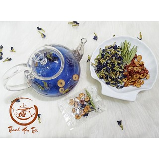 Gói Trà Hoa Đậu Biếc Táo Đỏ dùng thử tiện lợi