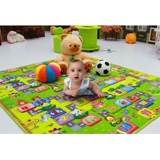 Thảm maboshi 2 mặt cho bé-thảm xốp 2 mặt trản sàn cho bé