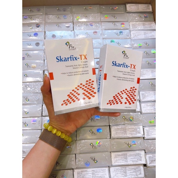Kem Skarfix-Tx Mờ Nám, Giảm Thâm 15g Kem dưỡng da skafix chính hãng 15g