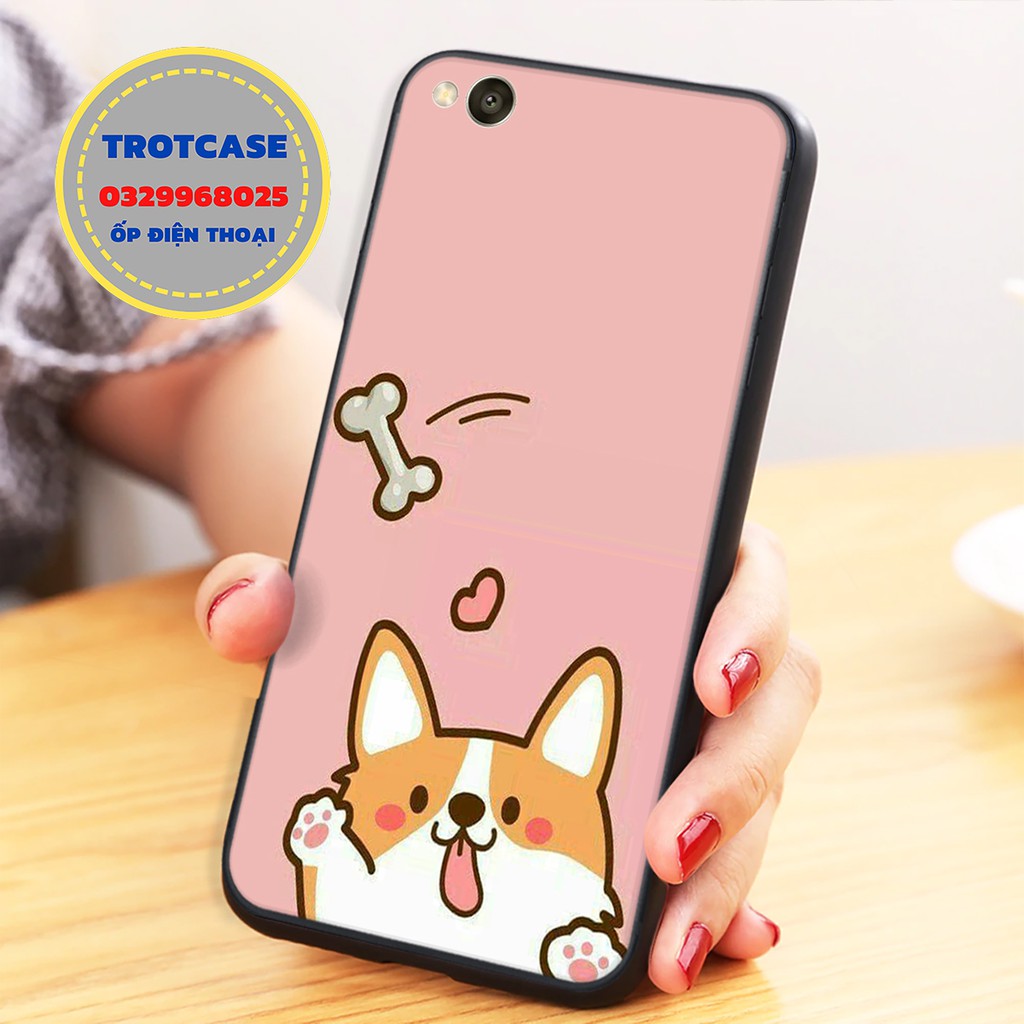 [ Hàng Mới ] Ốp lưng điện thoại Redmi 3/Redmi 3S/Redmi4X/Redmi 4A - in hình corky , vô diện hồng và siba chibi cute