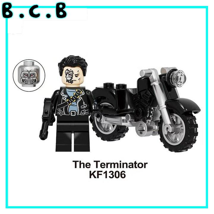 Lego- Siêu anh hùng- Super Hero- Kẻ Hủy Diệt - The Terminator Đồ chơi lắp ráp minifigure và non - Mô hình mini KF1306