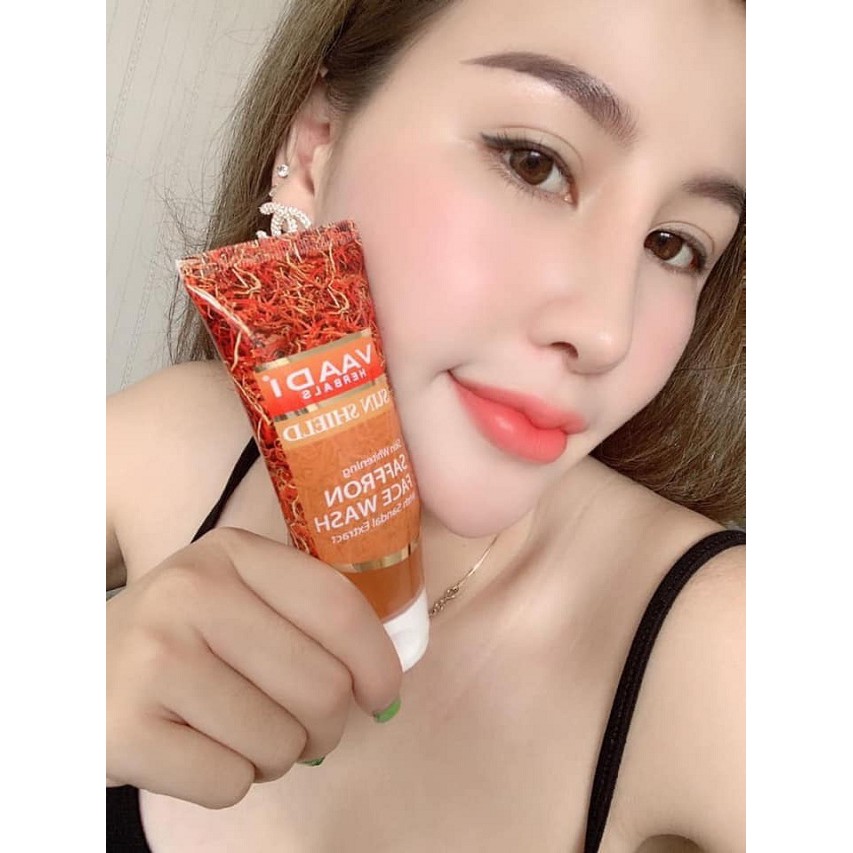 [Chính hãng] Sữa rửa mặt Saffron Face Wash Vaadi 60ml - Tinh chất nhụy hoa nghệ tây | BigBuy360 - bigbuy360.vn