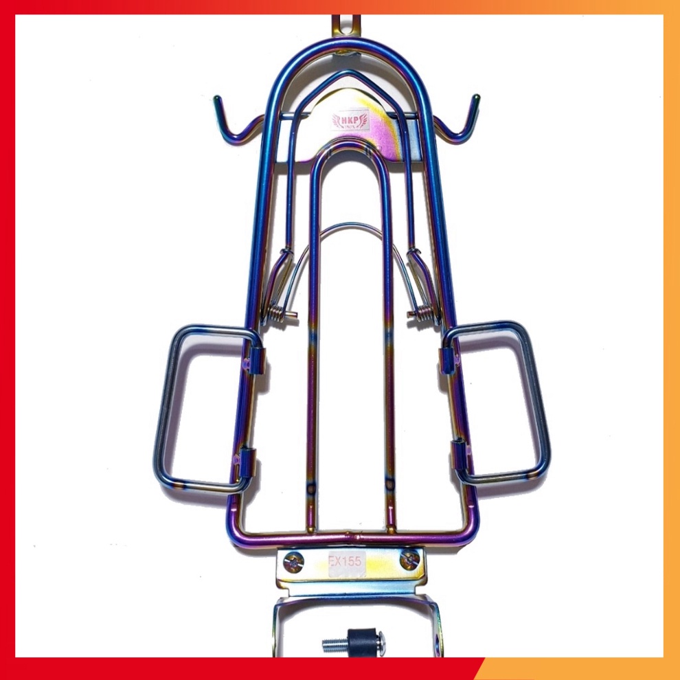 Baga EX155 và Ex 155 VVA (Exciter 155 VVA) Cao Cấp INOX, Sơn Đen Tĩnh Điện, Xititan 7 màu Dày 10 Ly Chắc Chắn Mẫu 2021 (