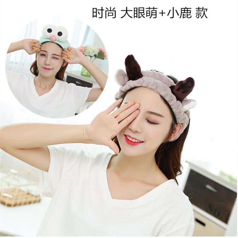 Băng đô rửa mặt trang điểm phong cách Hàn Quốc dễ thương cho nữ | BigBuy360 - bigbuy360.vn