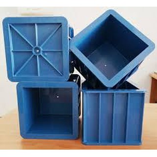 Khuôn đúc mẫu bê tông lập phương 150mm bằng nhựa