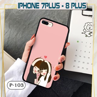 Ốp lưng  iPhone 7 Plus/ 8 Plus- hoạt hình