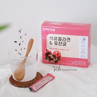 Cốc, Ly Thủy Tinh Collagen Lựu Đỏ