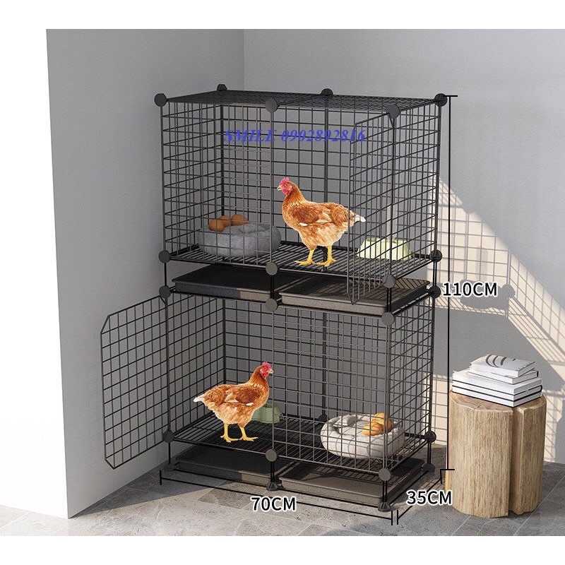 (BÁN THEO COMBO) CHUỒNG THÚ CƯNG LẮP GHÉP NHIỀU KIỂU SIÊU CHẮC CHẮN, CHỊU LỰC TỐT