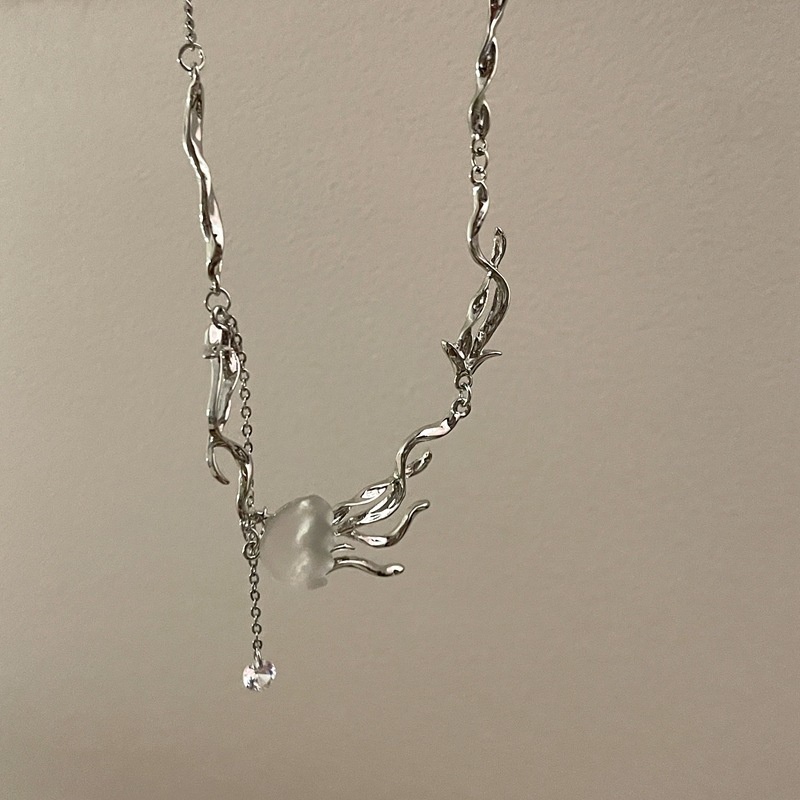 Vòng cổ Hình Sứa Thời Trang Hàn Quốc Cá Tính Cho Nữ