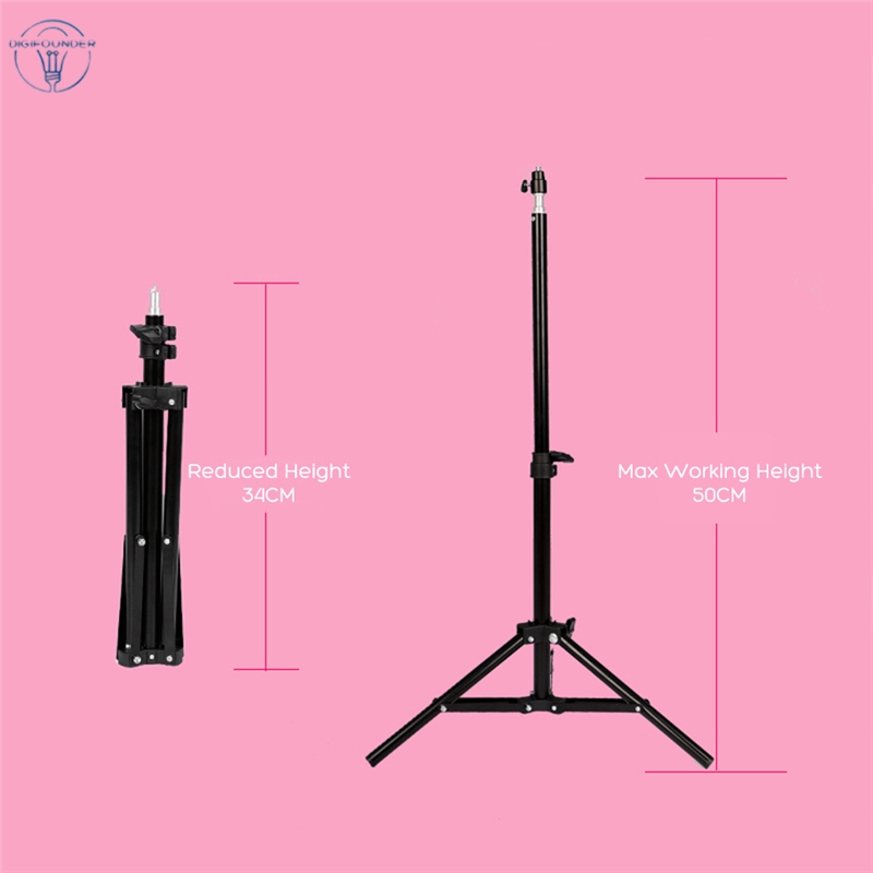 Chân Máy Ảnh Tripod Có Đèn Cho Điện Thoại | BigBuy360 - bigbuy360.vn