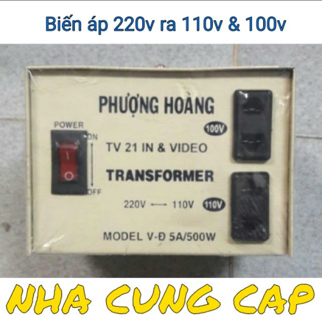 BIẾN ÁP 110V 500W