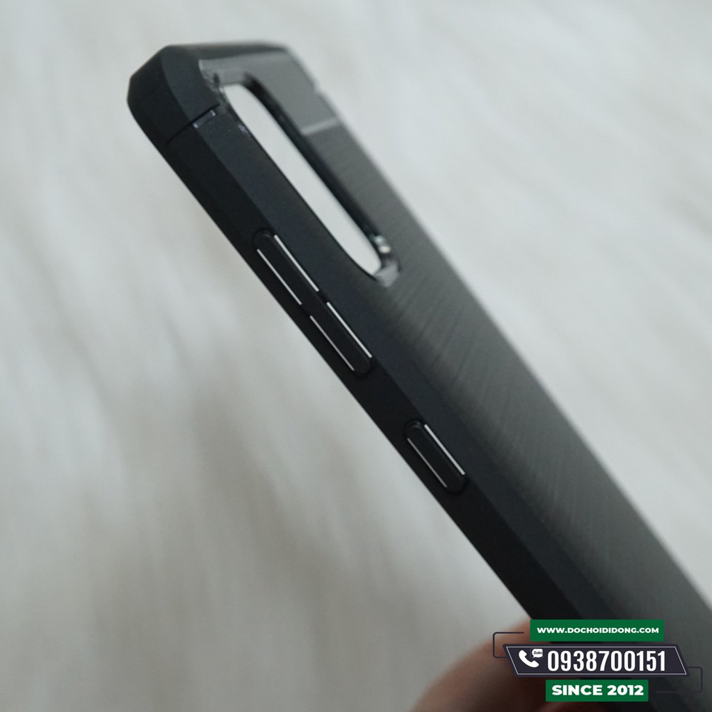 Ốp Lưng Samsung A71 Likgus Dẻo Sọc Kim Loại Chống Sốc