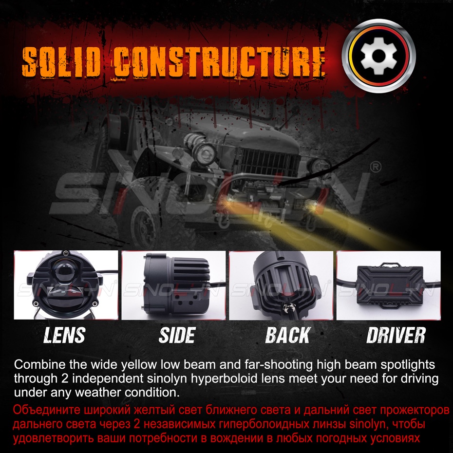 Đèn LED Sương Mù Cho Toyota Corolla/Yaris/Auris/RAV4/Avensis/Lexus Rx270/Rx350/450/Citroen C1