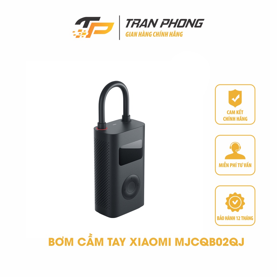 Bơm cầm tay đa năng Mijia Bicycle Pump MJCQB02QJ || Bơm tự ngắt khi đầy - Hàng Chính Hãng DGW