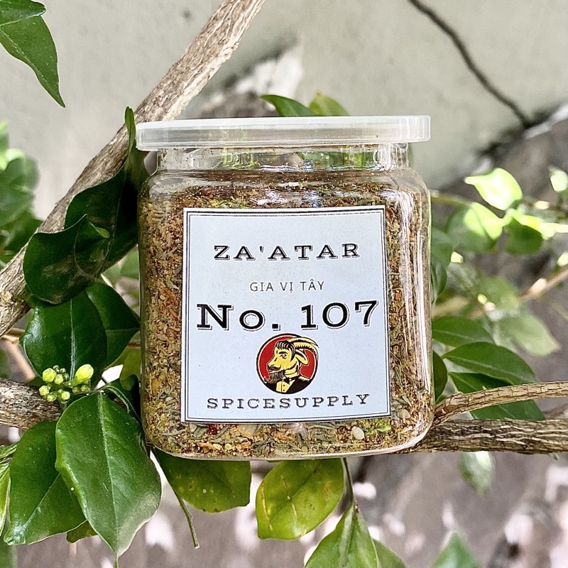 Za'atar - Gia vị Zaatar Trung Đông SPICESUPPLY Việt Nam Middle East Arabic spice Hũ 70g