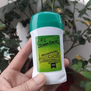 Green Card 60ml scan in hình xăm