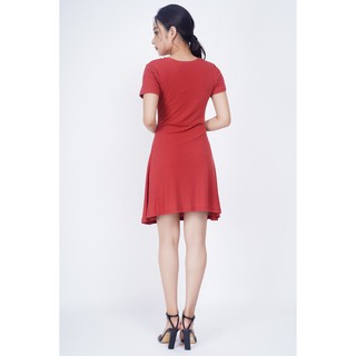 Đầm thun cúc lệch IFU 05-2834