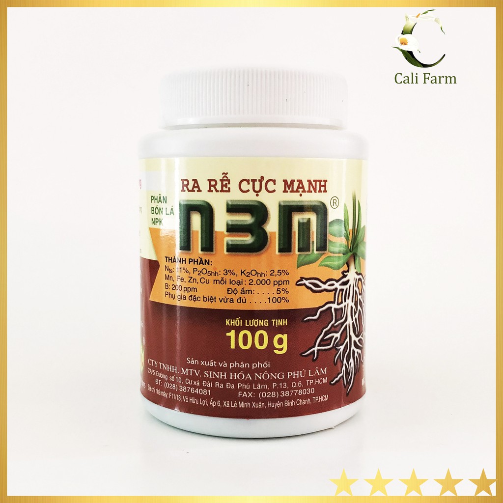 Phân bón lá kích Ra Rễ Cực Mạnh N3M - hộp 100g