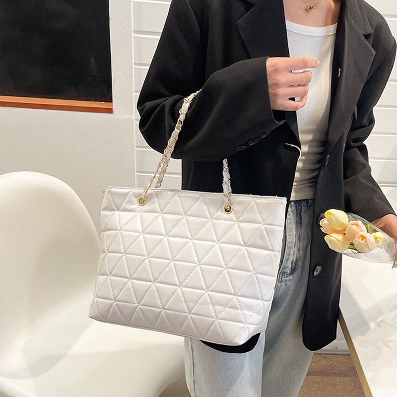 Túi đeo vai IELGY cỡ lớn đính đá đơn giản thời trang cho nữ