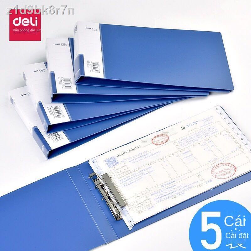 №✾Thư mục hóa đơn có hiệu lực thuế giá trị gia tăng A6 vật tư văn phòng viết nẹp biên lai tài liệu phiếu