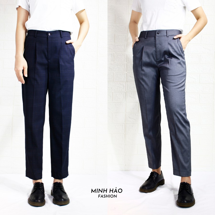 Quần Tây Nữ Xếp Ly Minh Hảo Fashion,Hàng Thiết Kế Form Đẹp Chuẩn