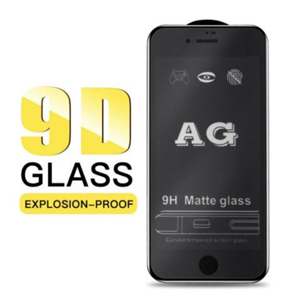 Kính cường lực 9D trong suốt và chống vân tay cho Iphone 6 7 8 X XS