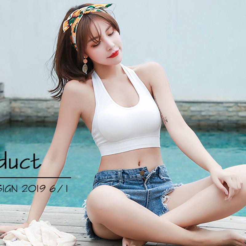 Áo Ngực Thể Thao Thiết Kế Cổ Chữ U Quyến Rũ