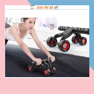 Con Lăn tập bụng 4 bánh cao cấp-1224