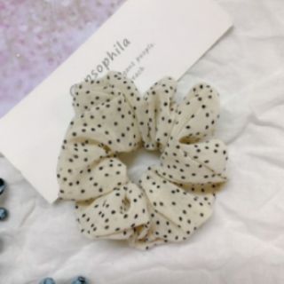 15Chun tóc scrunchies vải