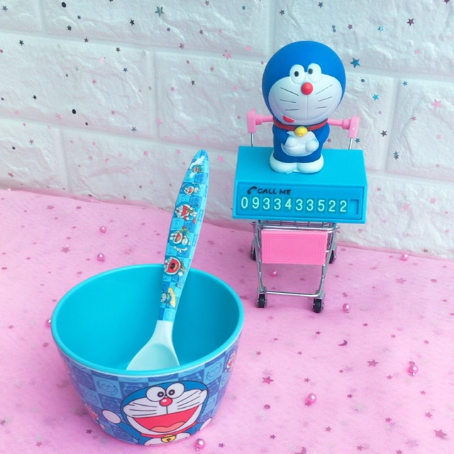 Set combo bàn ăn Doremon Doraemon