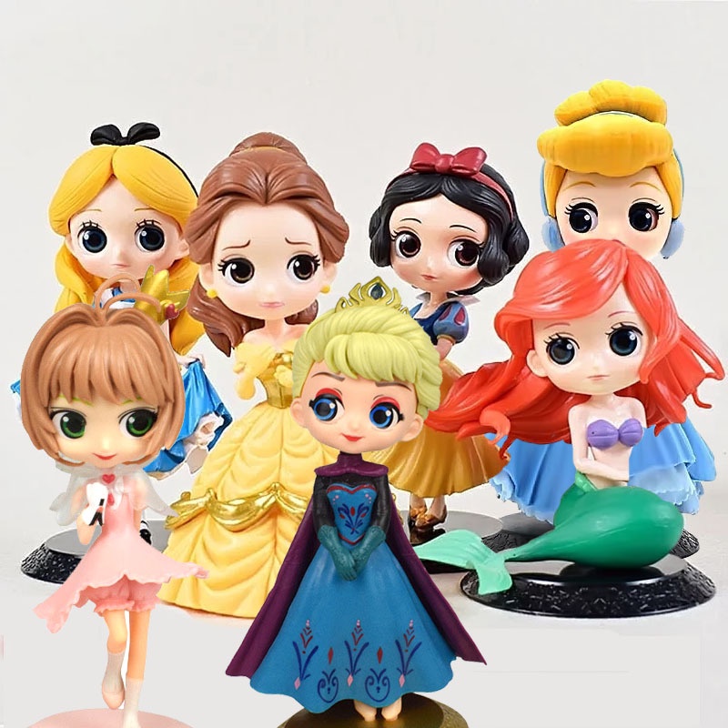 Mô Hình Công Chúa Disney Dùng Trang Trí Bánh Kem