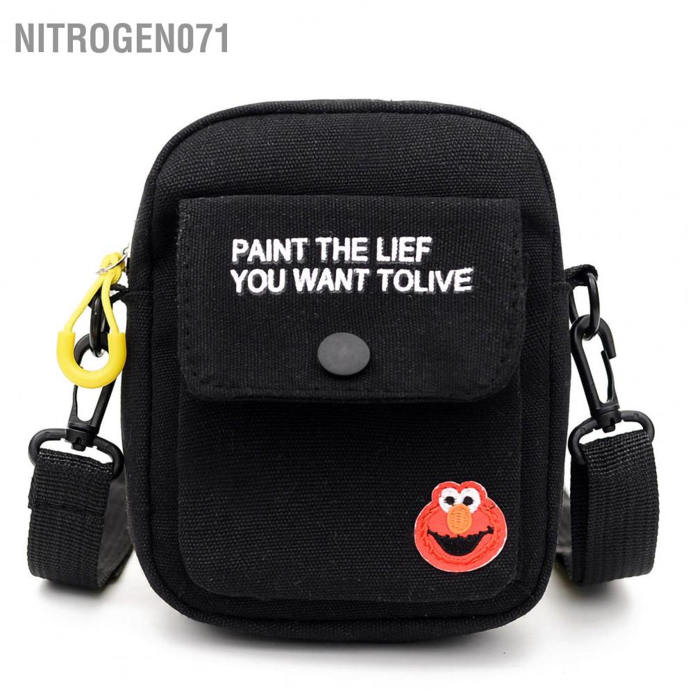 Túi đeo chéo Nitrogen071 mini dễ thương vải Hàn Quốc