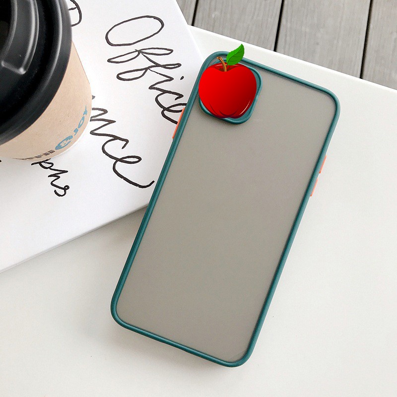 Ốp lưng Iphone nhám chống bẩn, chống sốc cho iphone 11 Pro Max 12 Pro Max 13 Pro Max -Chophukiengiare