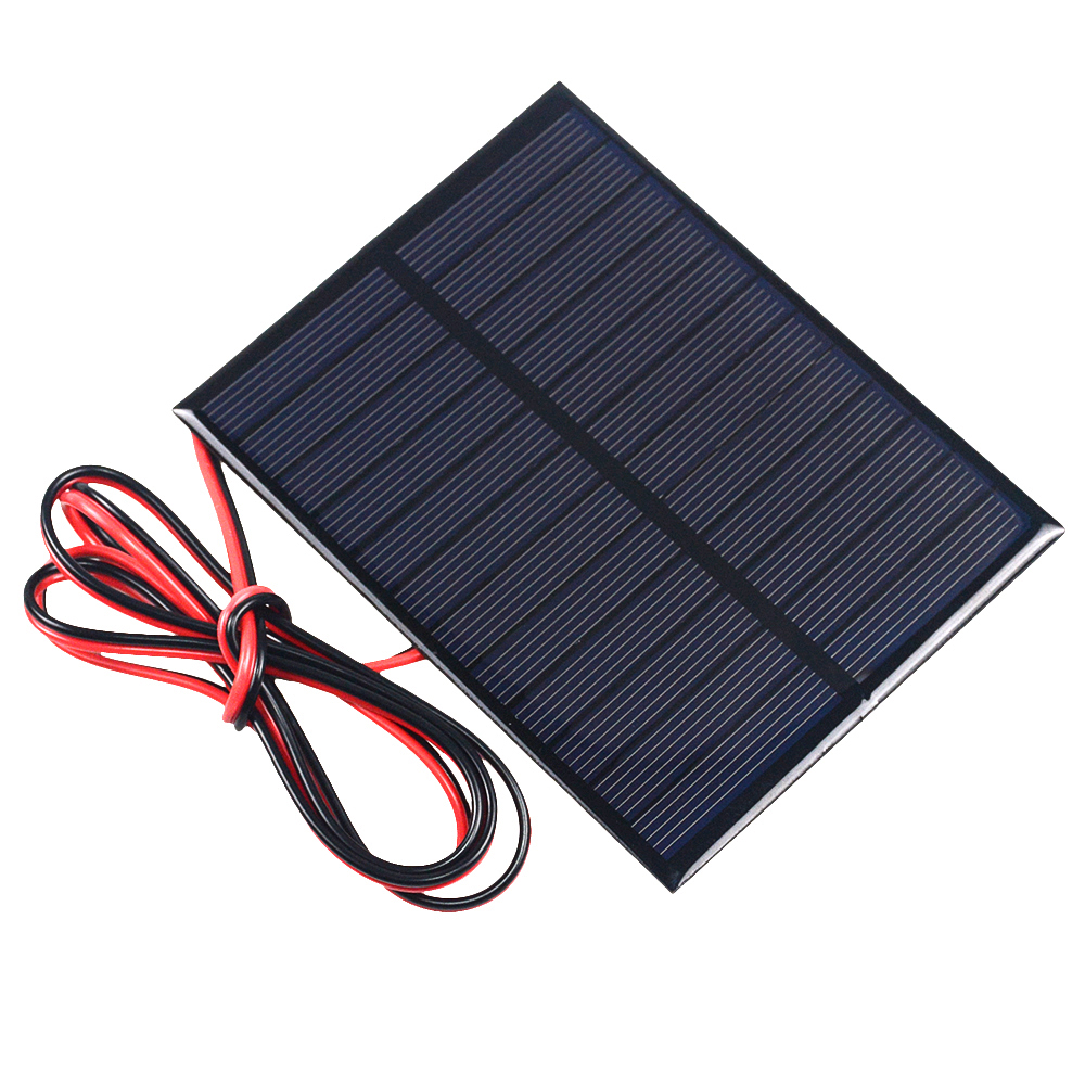 Tấm Sạc Pin Năng Lượng Mặt Trời 6V 30 100 200CM 0.6W 1W 1.1W 2W 3W 3.5W 4.5W 6W 10W