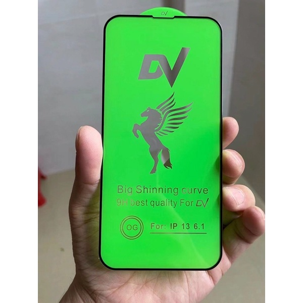 Kính cường lực DV High Quality Premium độ cứng 9H, full màn, chống trầy xước cho Samsung