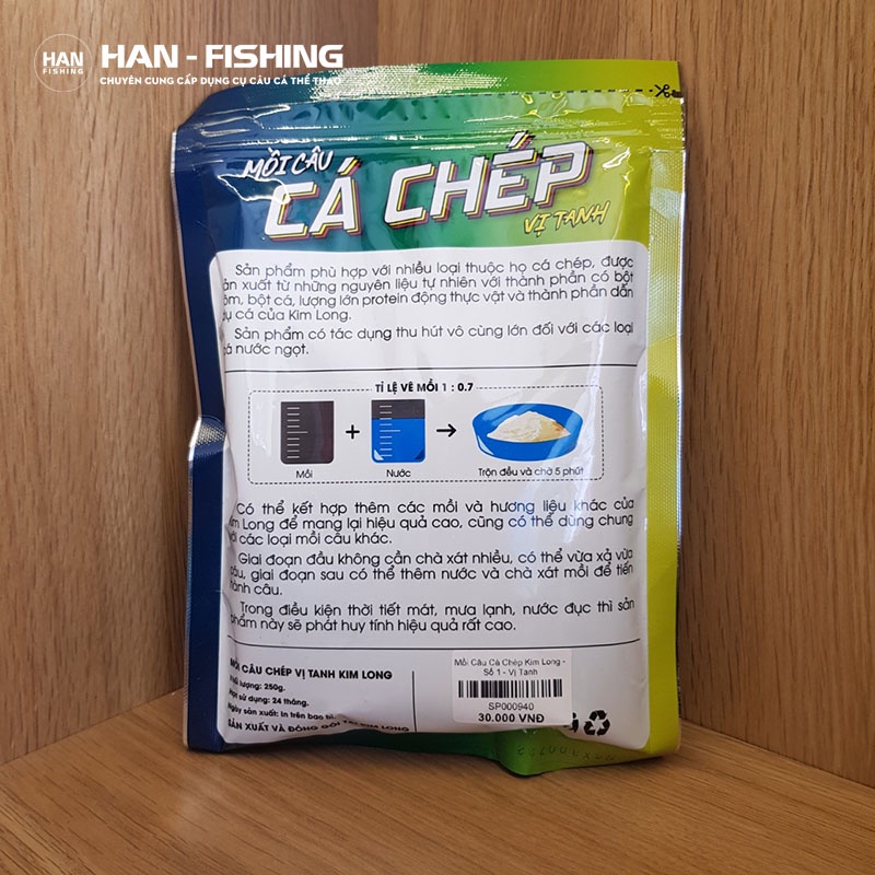 Mồi Câu Cá Chép Kim Long - Han Fishing