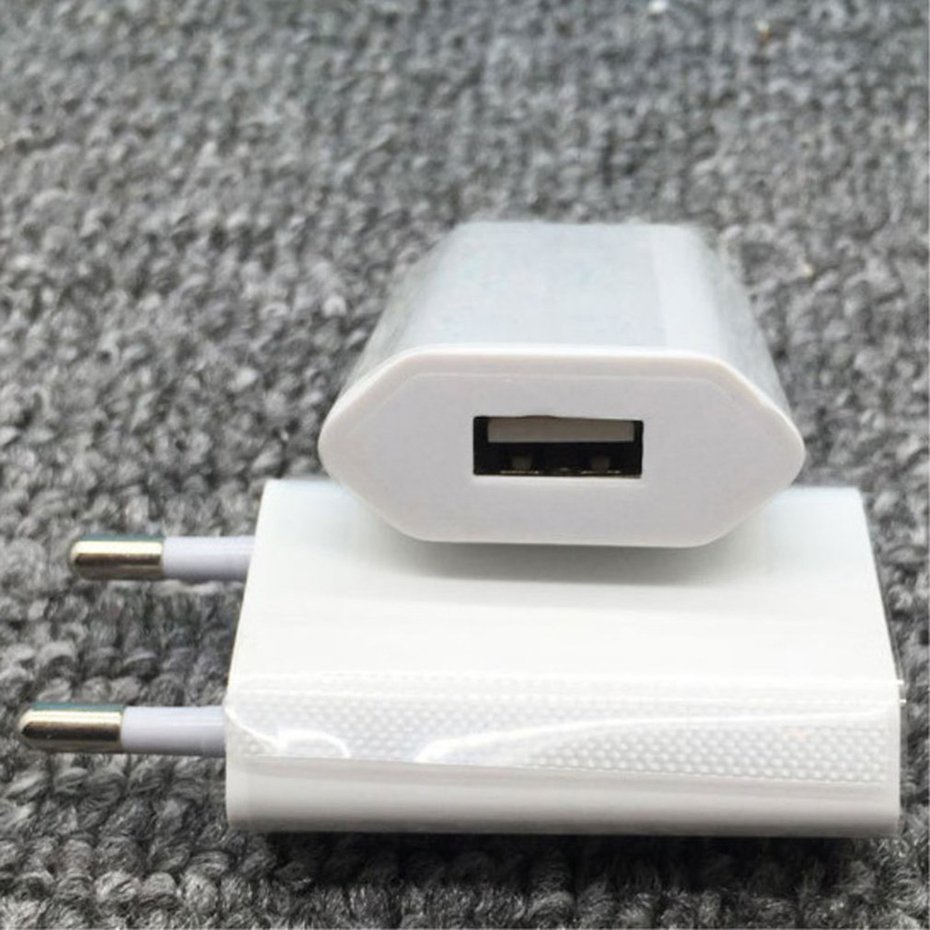 Củ sạc điện thoại di động một cổng USB 5V 500mA 12-04 chất lượng cao
