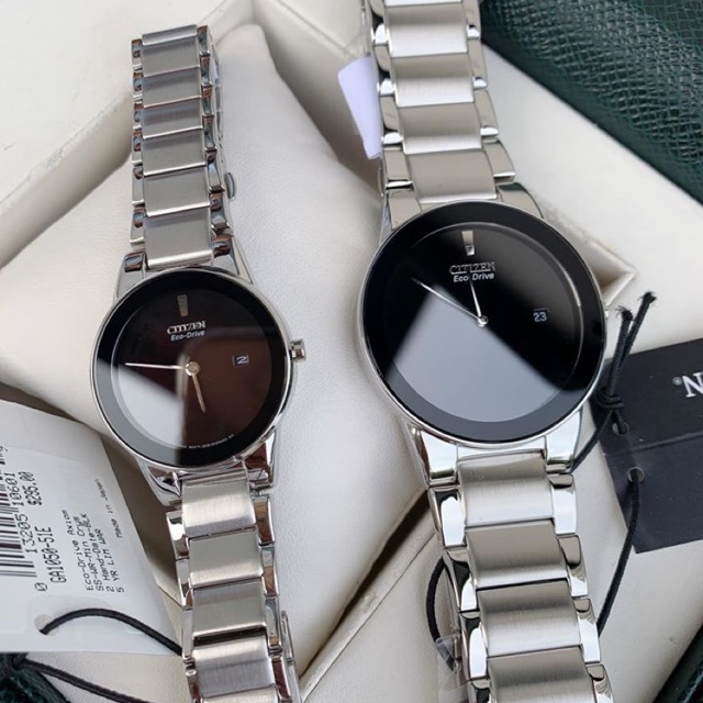Đồng hồ nam và nữ CITIZEN Eco drive sang trọng