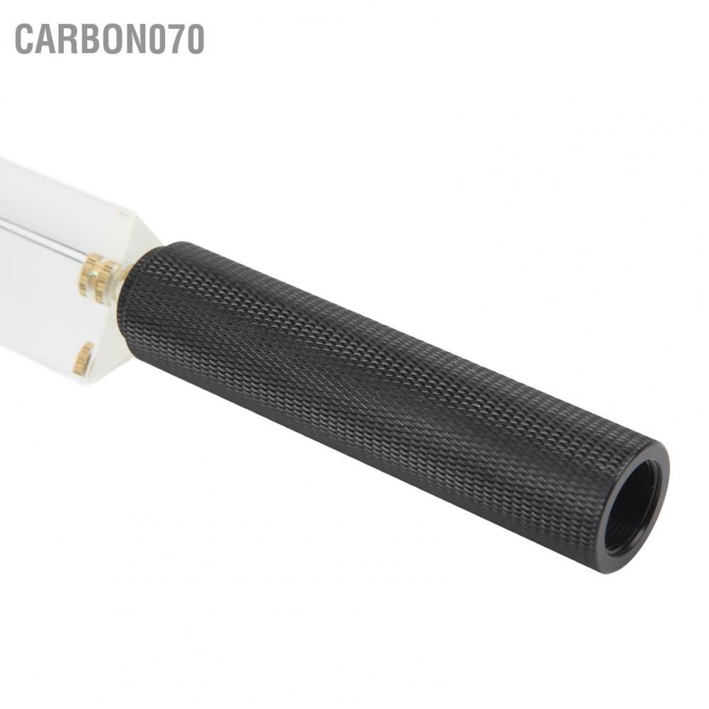 Hàng Sẵn Lăng kính hình tam giác quang học với tay cầm chuyên dụng cho chụp ảnh Kính quang học 1/4 inch đầy màu sắc Dạy vật lý trong suốt【Carbon070】