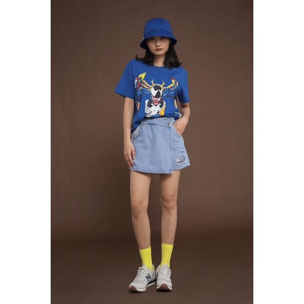 Áo Thun BOO Unisex Dáng Oversized 100% Cotton Cao Cấp In Graphic Vernom BZL Gen Z