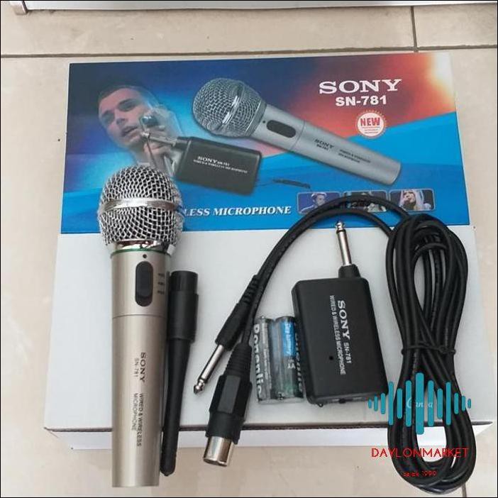 Micro Hát Karaoke Không Dây Cho Sony 781